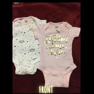 2-Piece Gerber Onesies